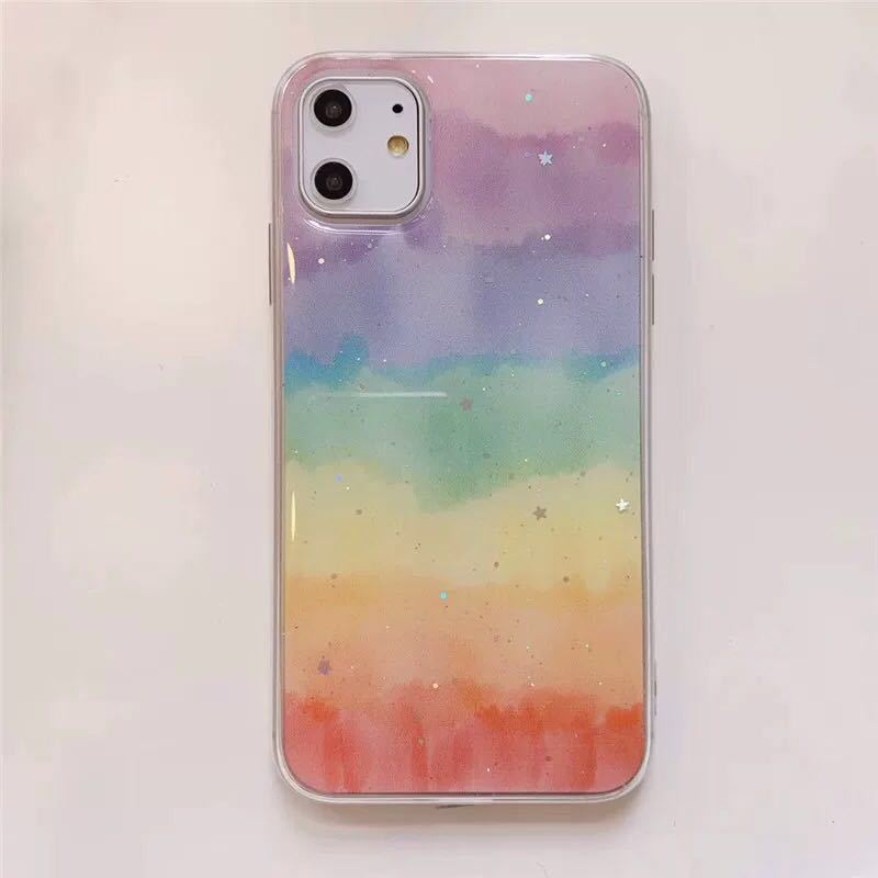 Epoxy Dream Rainbow 12ProMax Phone Case