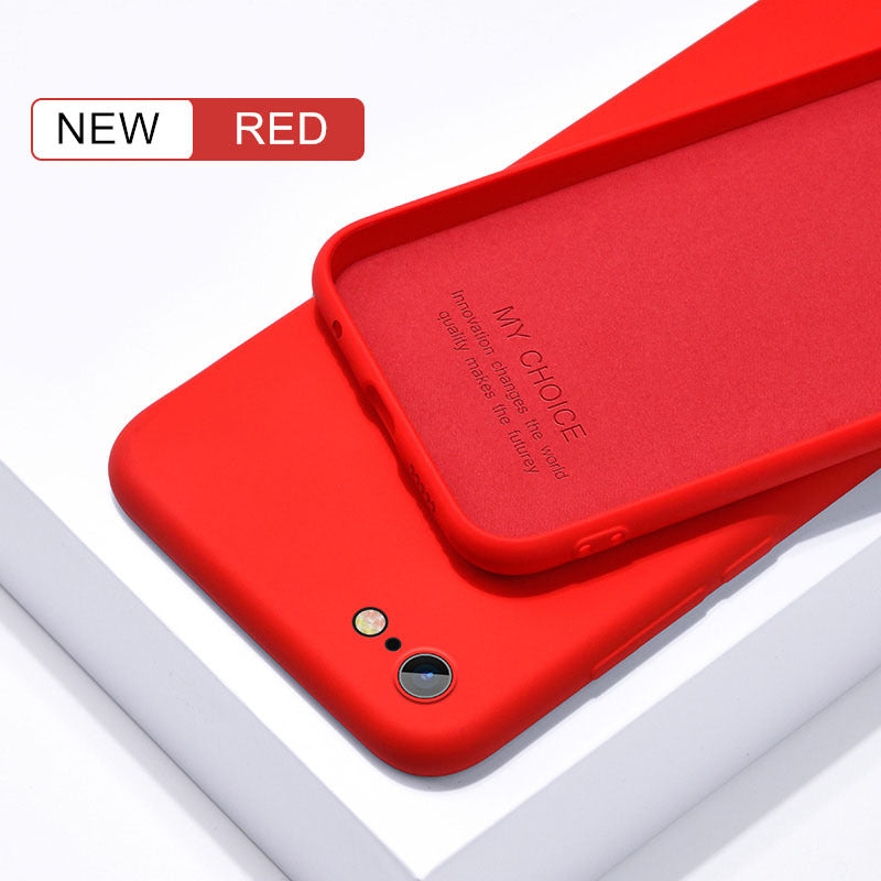 Compatible with Apple , Liquid silicone Phone case