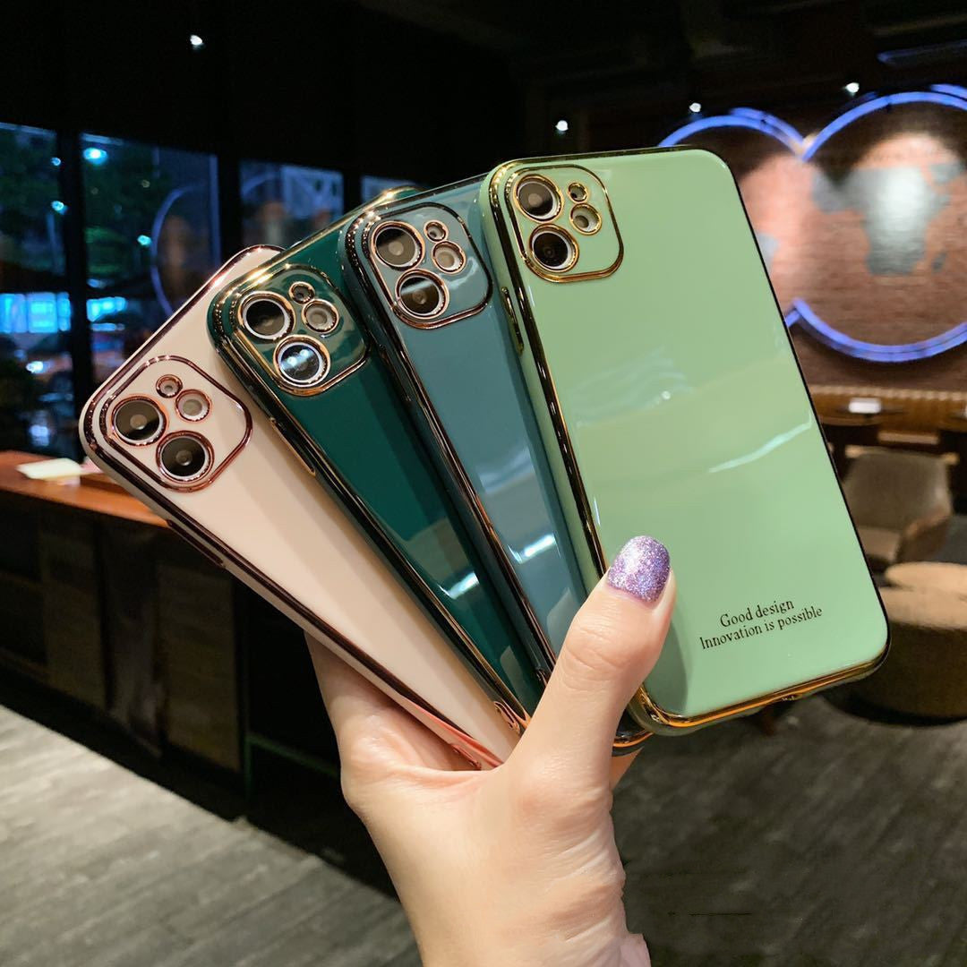 Compatible with Apple, Suitable For iPhone XS Max Electroplating Soft Phone Case