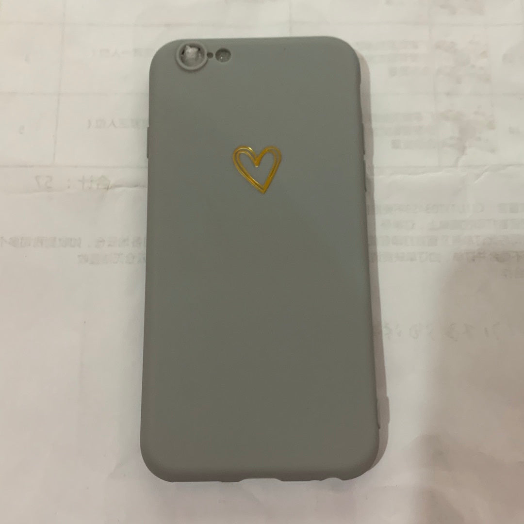 Compatible with Apple, Simple small love iPhone case