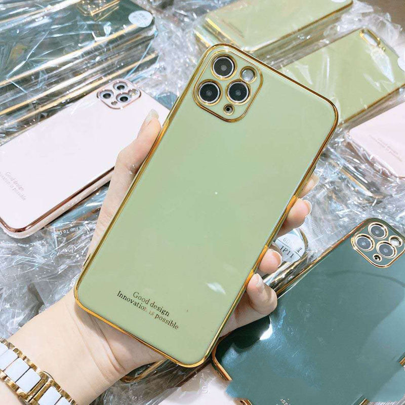 Compatible with Apple, Suitable For iPhone XS Max Electroplating Soft Phone Case