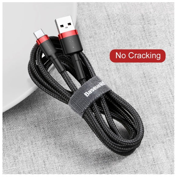 Android Micro Data Cable Charging Transmission 2 In 1 Woven Mobile Phone Charging Cable