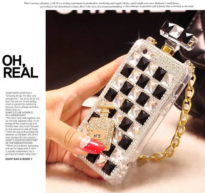Luxury Diamond Case TPU Rhinestone Bling Cover Coque