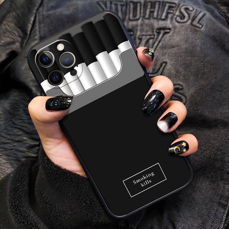 Compatible with Apple , Personality Creative Luxury High-grade Cigarette Drop Material of protective cover