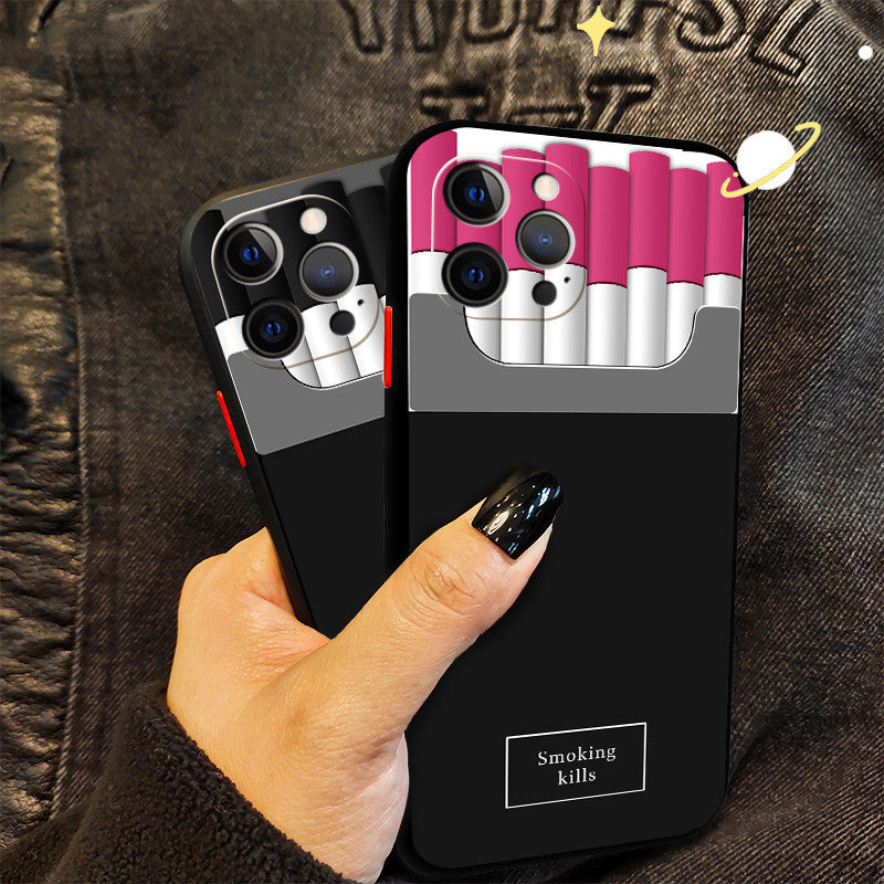 Compatible with Apple , Personality Creative Luxury High-grade Cigarette Drop Material of protective cover