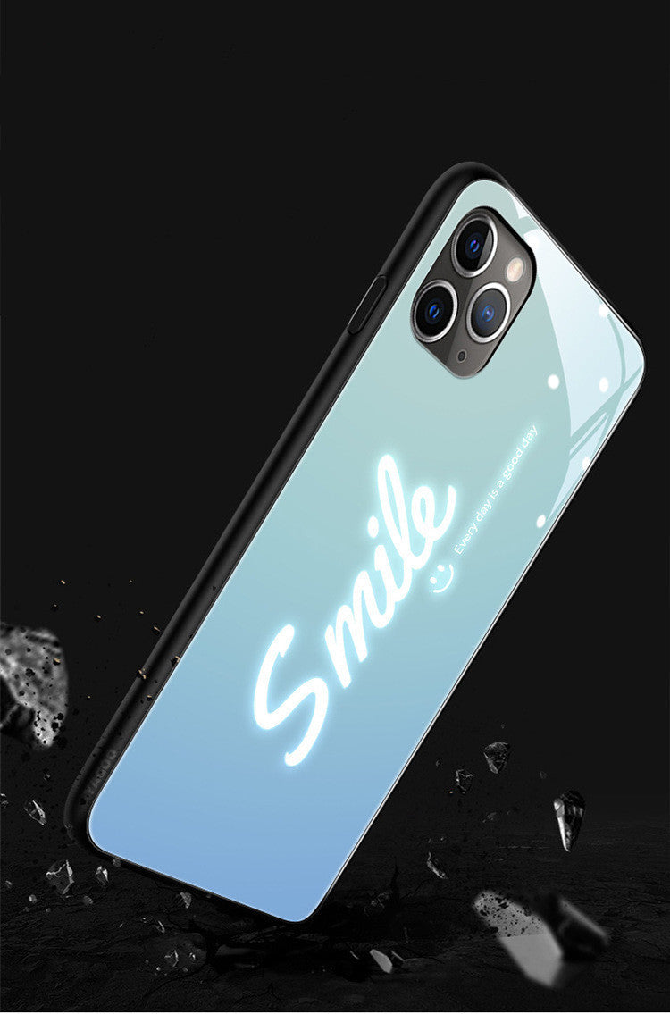 Compatible with Apple, IPhone Luminous Phone Case Call Flash Is Suitable For Apple Series