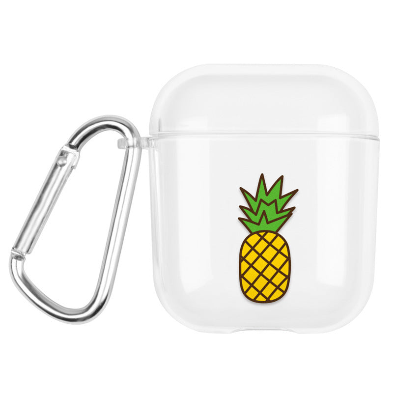 Compatible with Apple, Air Pods Protective Case PC Avocado Earphone Box