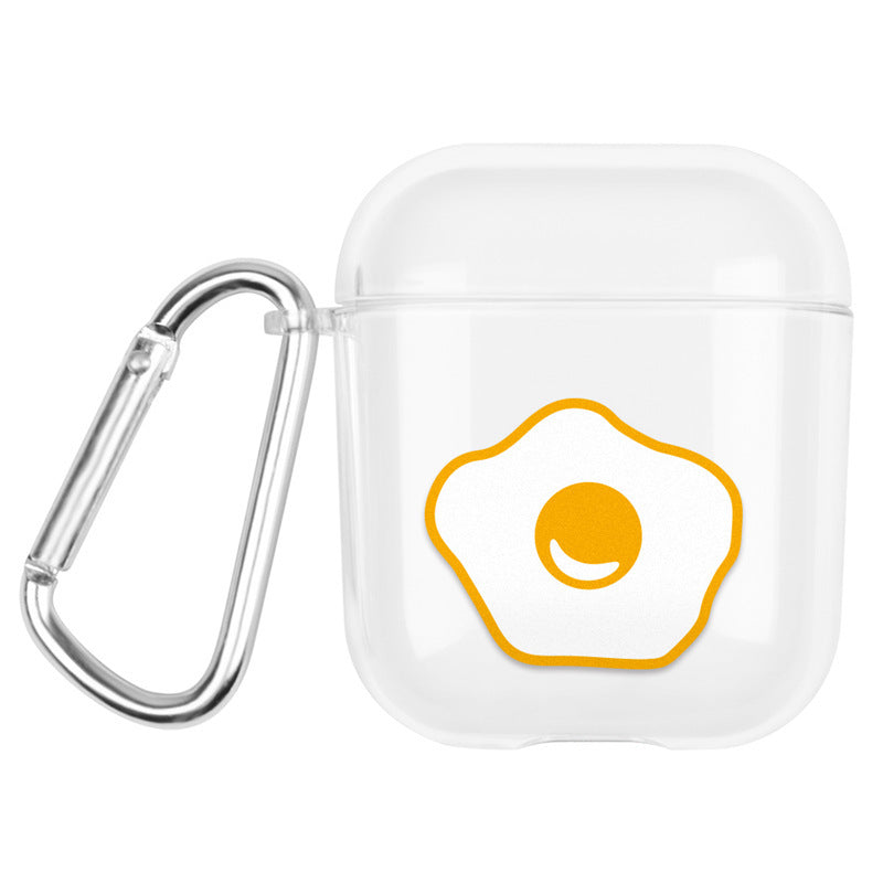 Compatible with Apple, Air Pods Protective Case PC Avocado Earphone Box