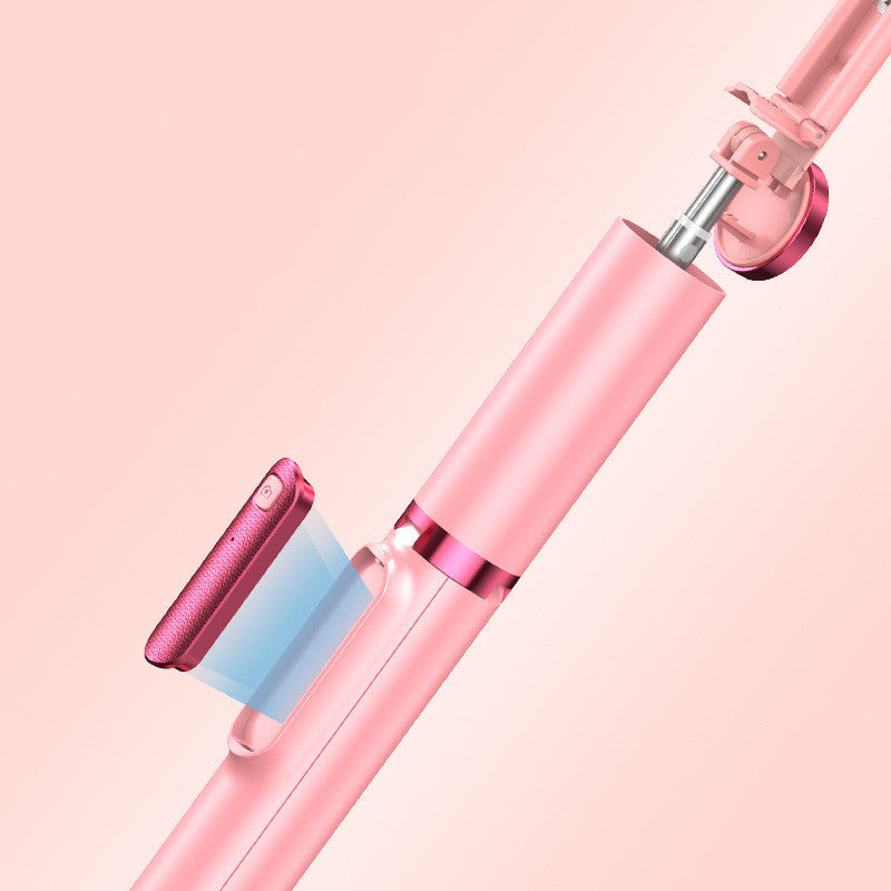 Compatible with Apple, Bluetooth Aluminum Alloy Tripod Integrated Selfie Stick