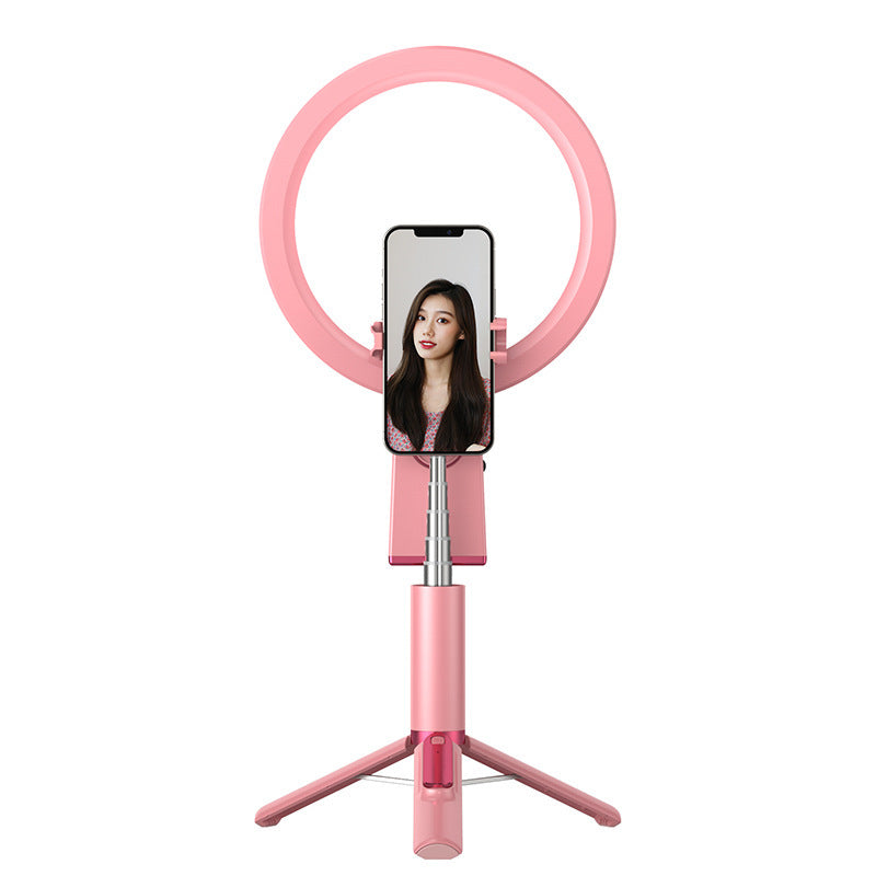 Compatible with Apple, Bluetooth Aluminum Alloy Tripod Integrated Selfie Stick