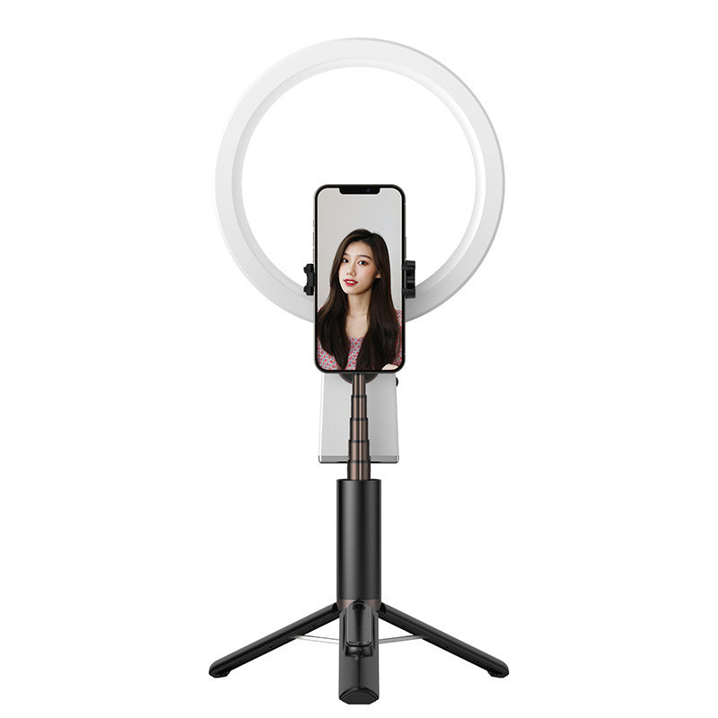 Compatible with Apple, Bluetooth Aluminum Alloy Tripod Integrated Selfie Stick
