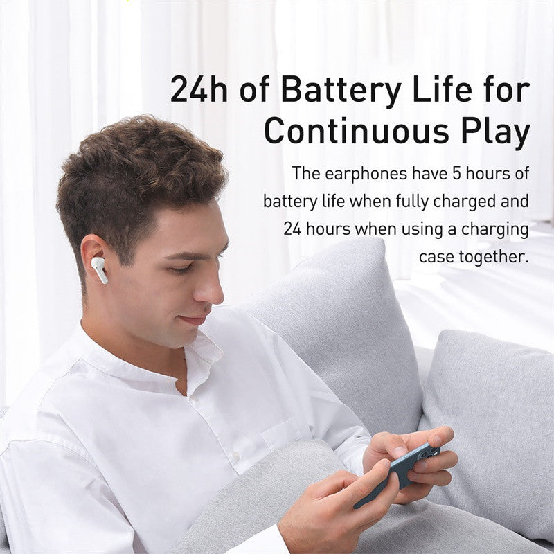 Air pods-Dual Monaural Switching Noise-cancelling Earphones Waterproof Sound-activated Music Earphones