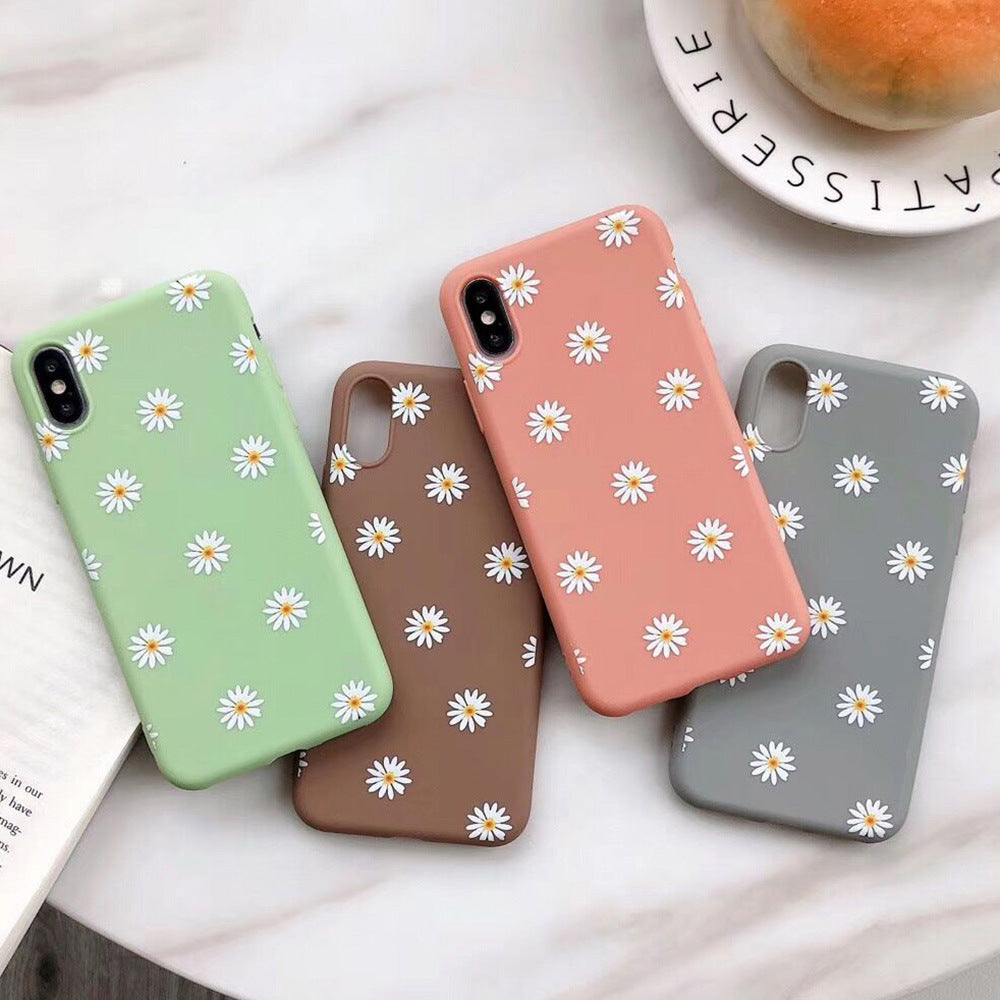Compatible With Daisy Silicone Phone Case Cover