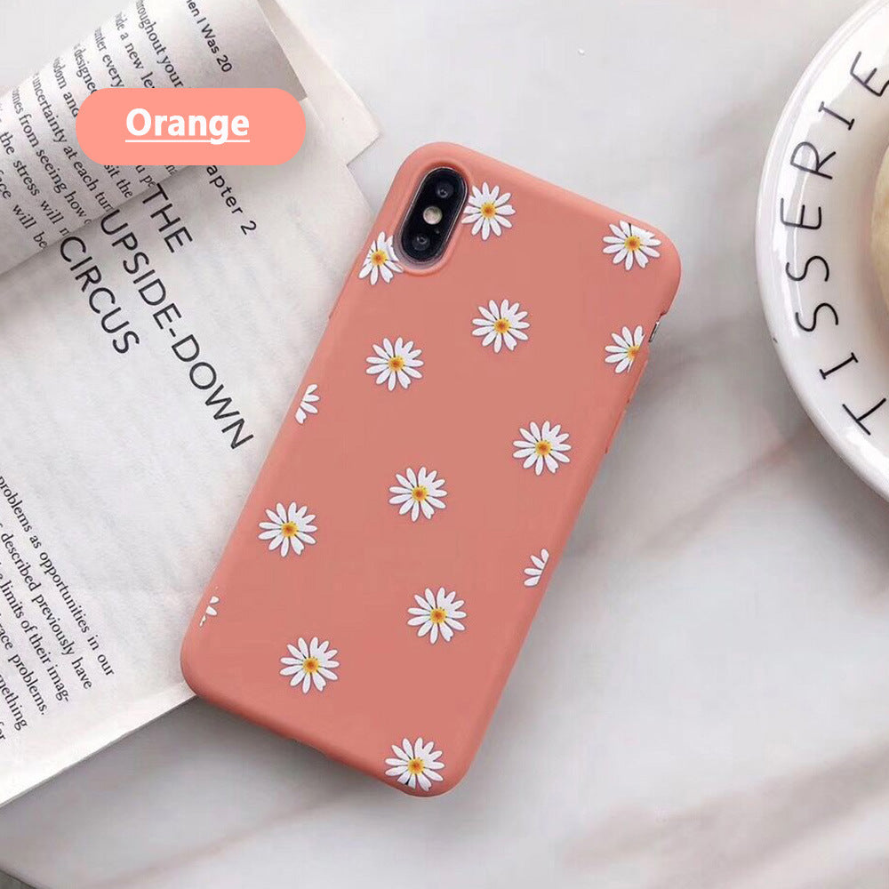 Compatible With Daisy Silicone Phone Case Cover