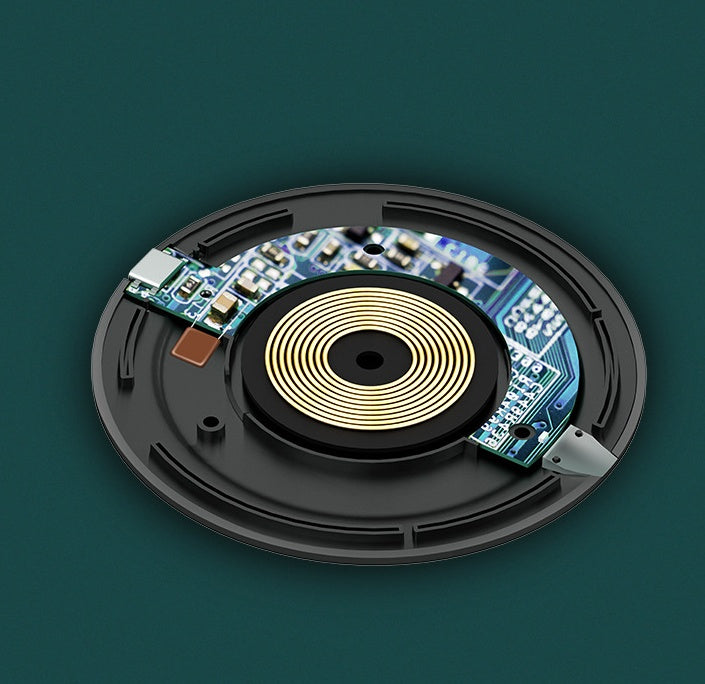 The New Ultra-Thin Round Wireless Charger 15W  Fast Charge