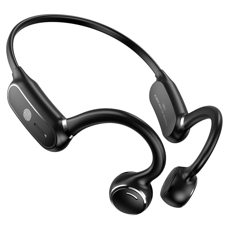 Bone Conduction Bluetooth Headset Is Painless In Both Ears  (Not In Ears)
