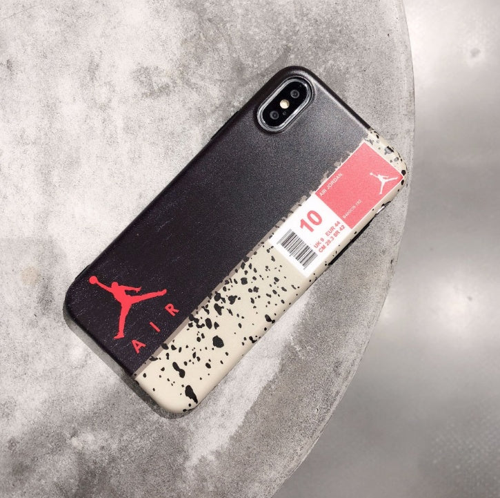 Compatible with Apple, Hot Brand fly man Jordan soft silicon Cover case for iPhone 6 6S plus 7 plus 8 8plus X XR XS MAX jump fashion phone cases