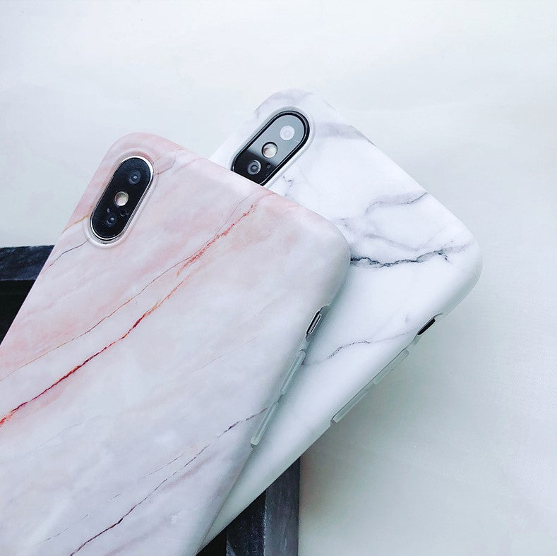 Luxury marble phone case for iPhone 7 case for iphone X 7 6 6S 8 Plus 6S case cover XR XS MXA silicon case