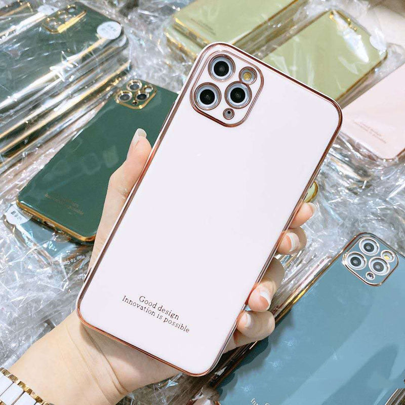 Compatible with Apple, Suitable For iPhone XS Max Electroplating Soft Phone Case