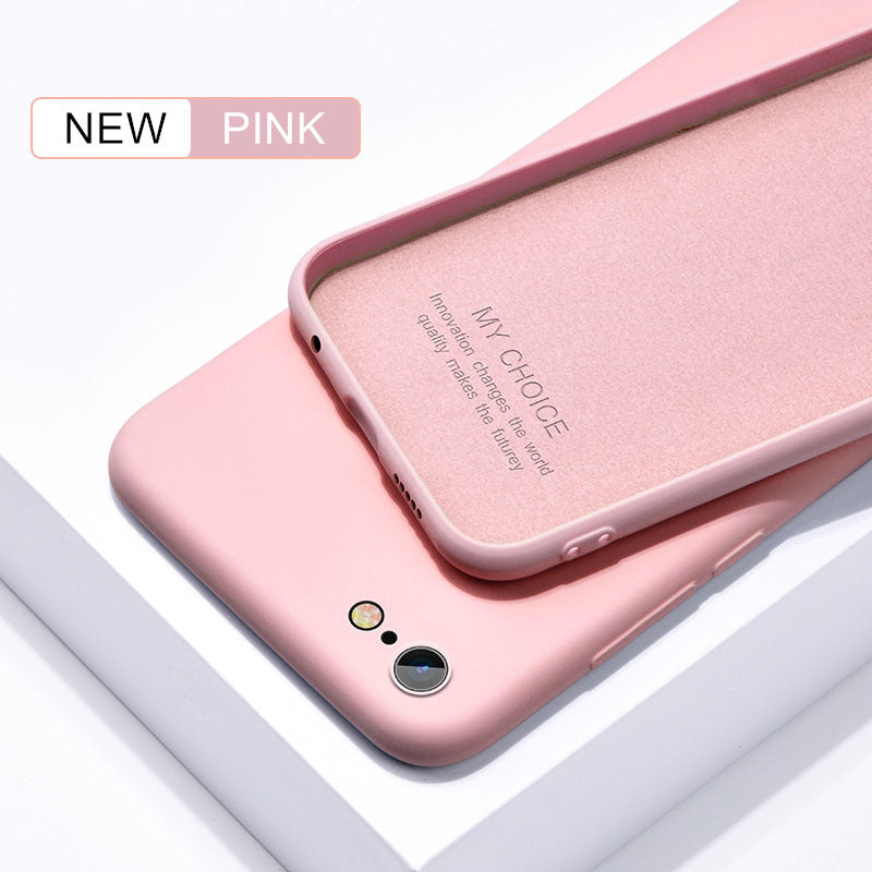 Compatible with Apple , Liquid silicone Phone case