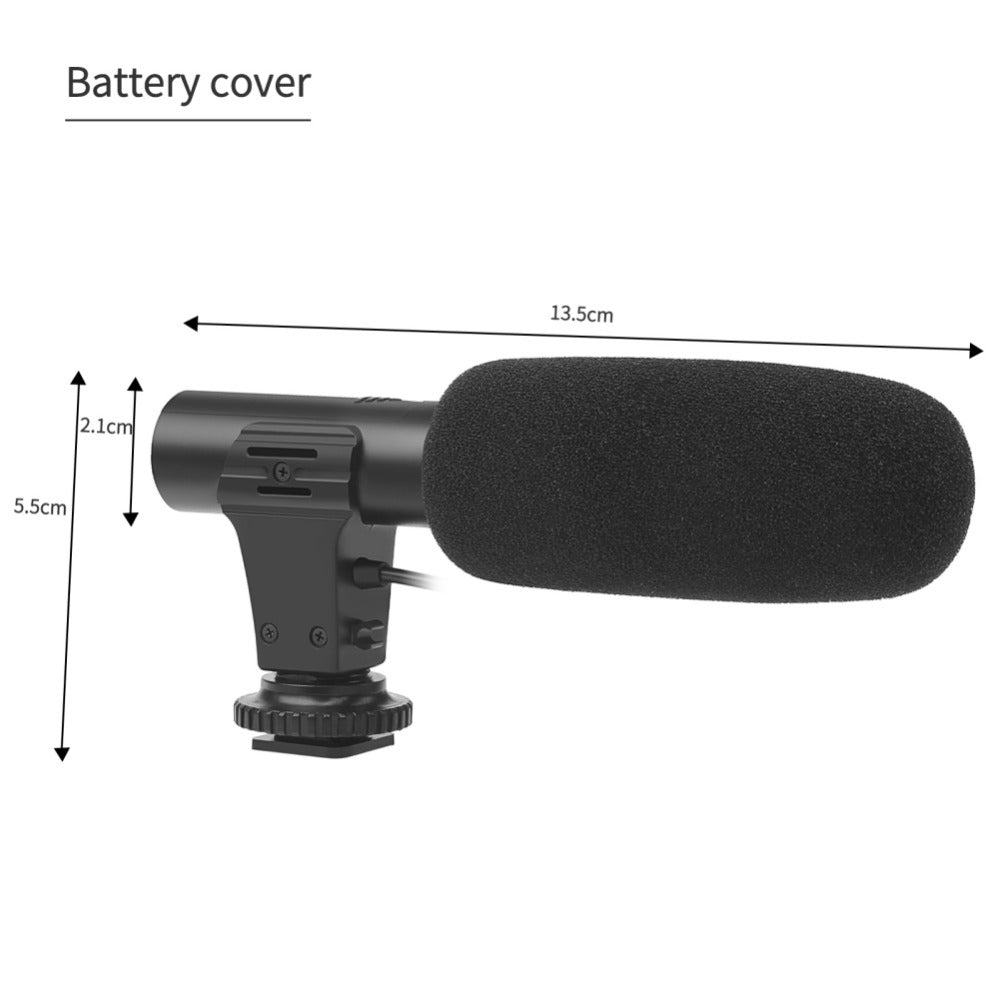 Microphones-Digital Video Recording Microphone Stereo Camera Mic