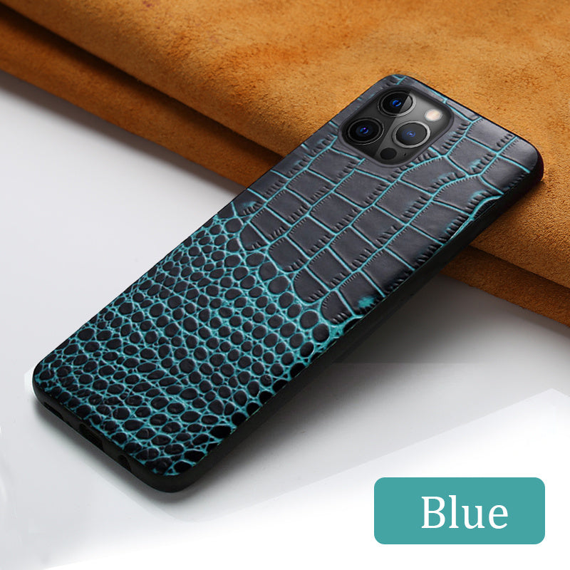 Compatible With Apple , Leather Business Leather Anti-fall Mobile Phone Protective Case