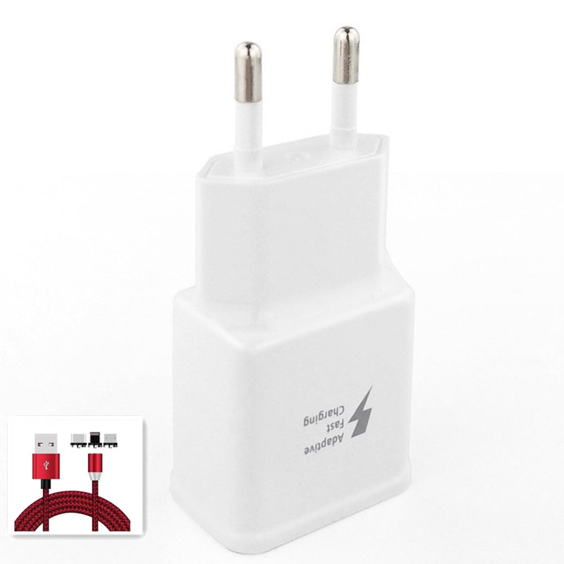 7100 S7 charger S6 fast charger 5V9V mobile phone fast charging intelligent display  S8 charger.