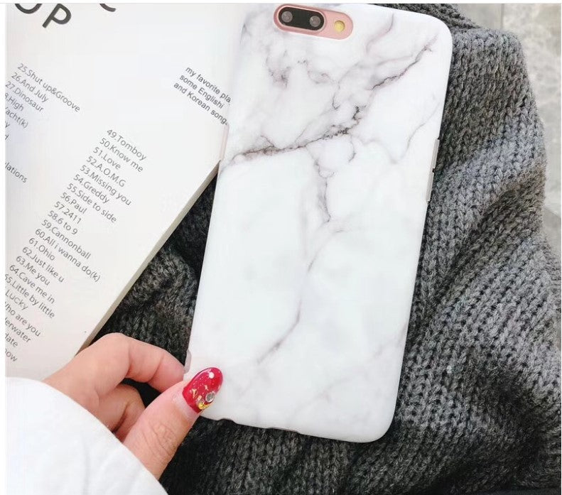 Luxury marble phone case for iPhone 7 case for iphone X 7 6 6S 8 Plus 6S case cover XR XS MXA silicon case
