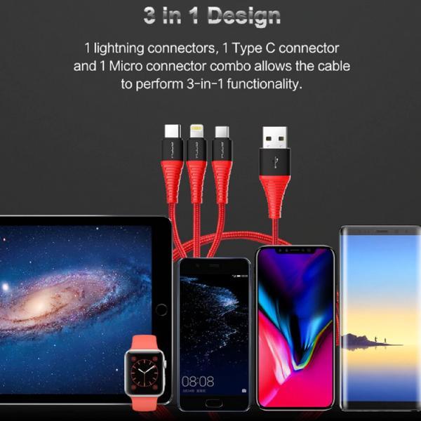 USB Charging Cable Compatible With Apple
