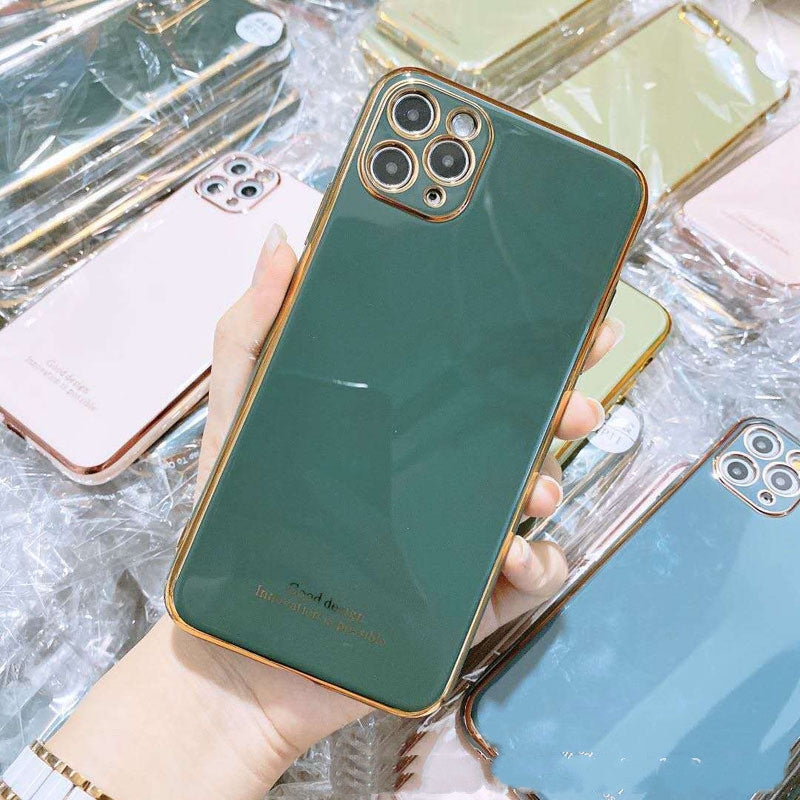 Compatible with Apple, Suitable For iPhone XS Max Electroplating Soft Phone Case