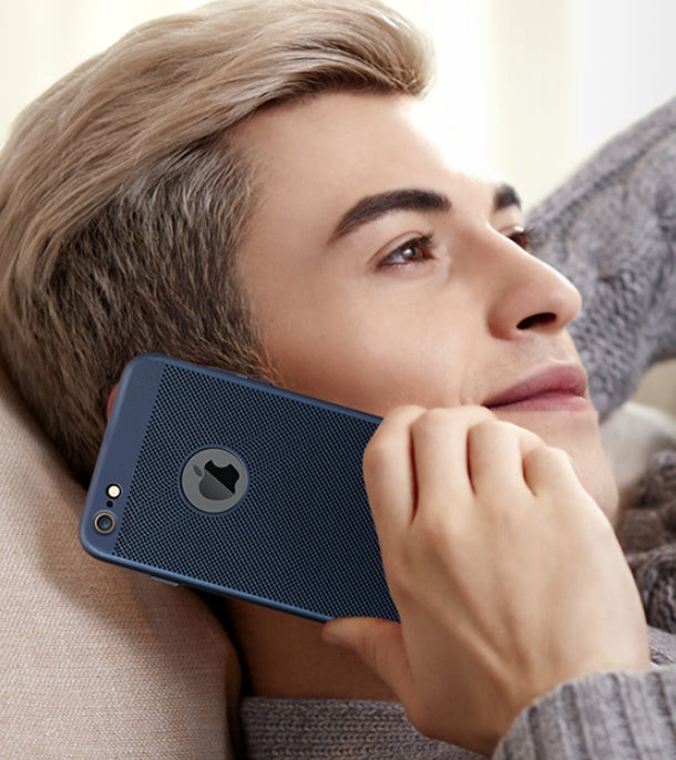 Compatible with Apple, iPhone caseSlim Grid Heat Derive