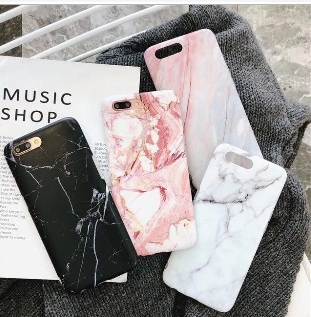 Luxury marble phone case for iPhone 7 case for iphone X 7 6 6S 8 Plus 6S case cover XR XS MXA silicon case