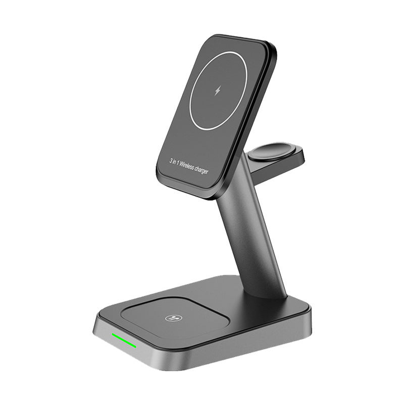 Mobile Phone Vertical  Watch Wireless Charger  Three-in-one Charger