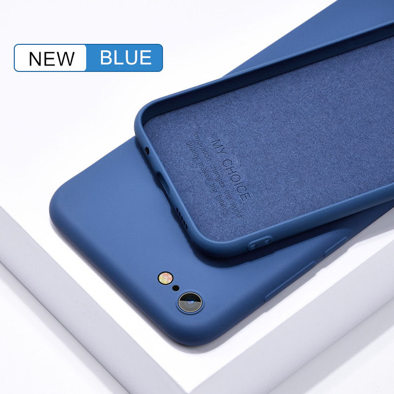 Compatible with Apple , Liquid silicone Phone case