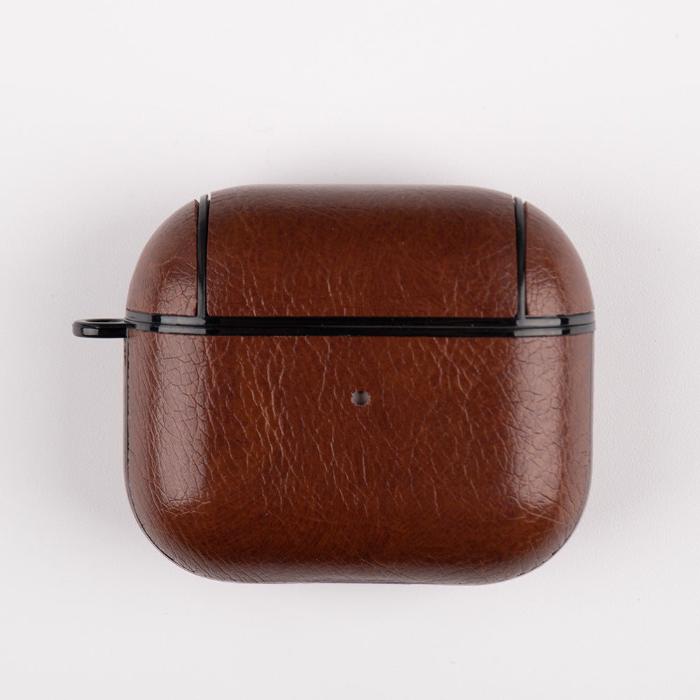 Air pod Leather PU Bluetooth Earphone Storage Box
