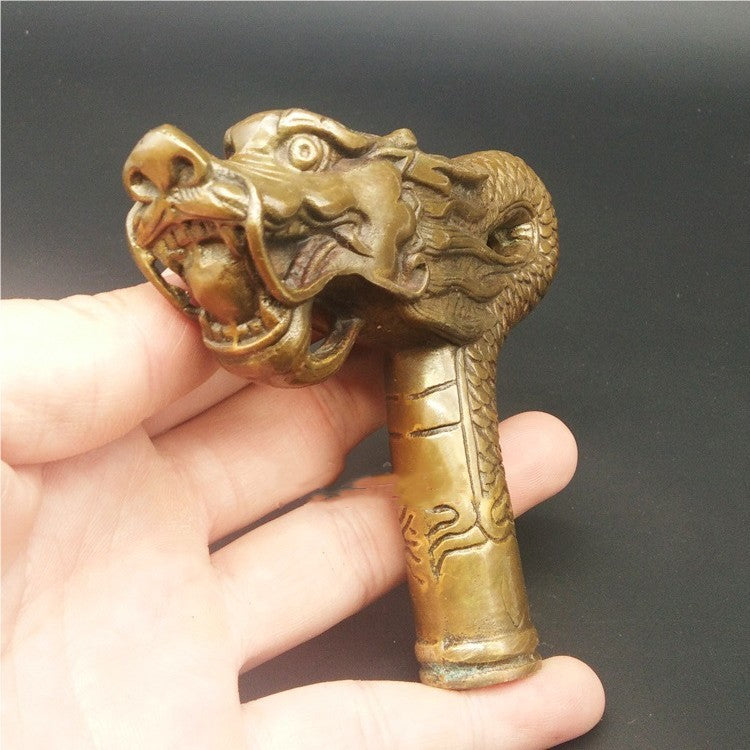 Copper Walking Stick Solid Head Hand Pieces