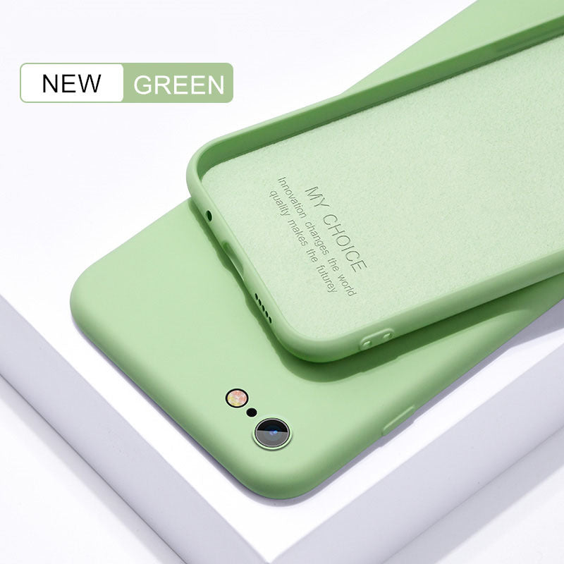 Compatible with Apple , Liquid silicone Phone case