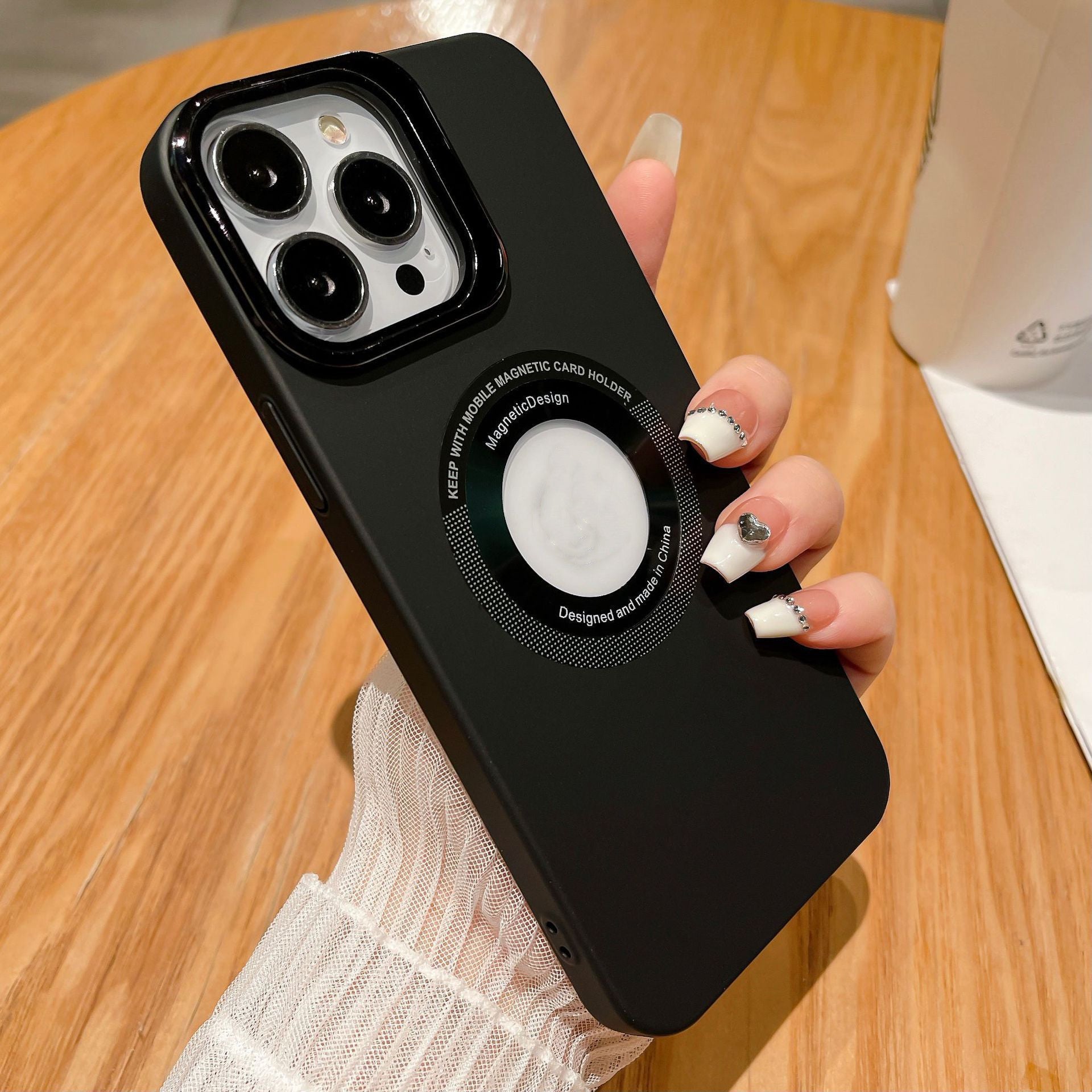 Fashion Frosted Magnetic Suction Phone Case Protector