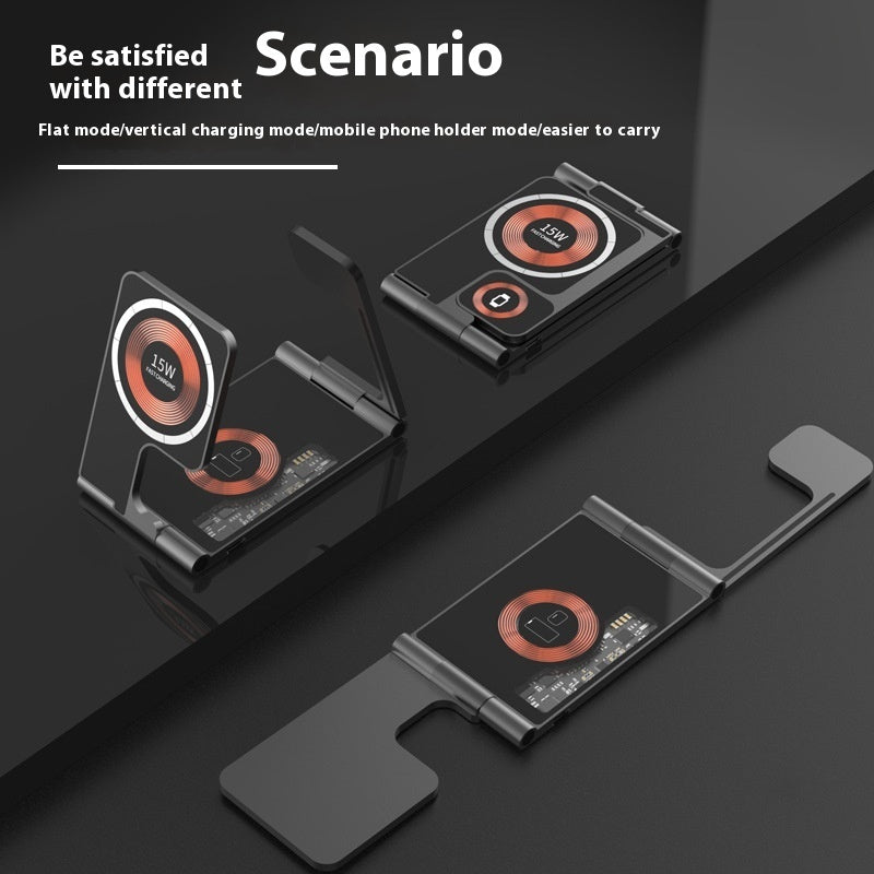 New Magnetic 4-in-1 Wireless Charger