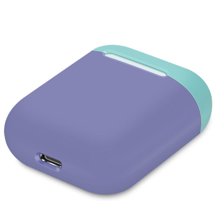 Compatible with Apple, Protective cover Suitable for Bluetooth wireless headset charging box protection shell anti-portable silicone sleeve