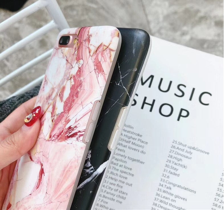 Luxury marble phone case for iPhone 7 case for iphone X 7 6 6S 8 Plus 6S case cover XR XS MXA silicon case