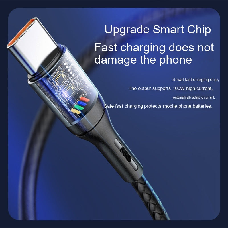 2 Meter Alloy Fish- Charging Cable