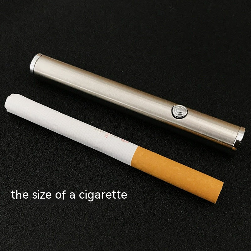 USB Charging Lighter Mini Windproof Cylinder Heating Wire Cigarette Lighter