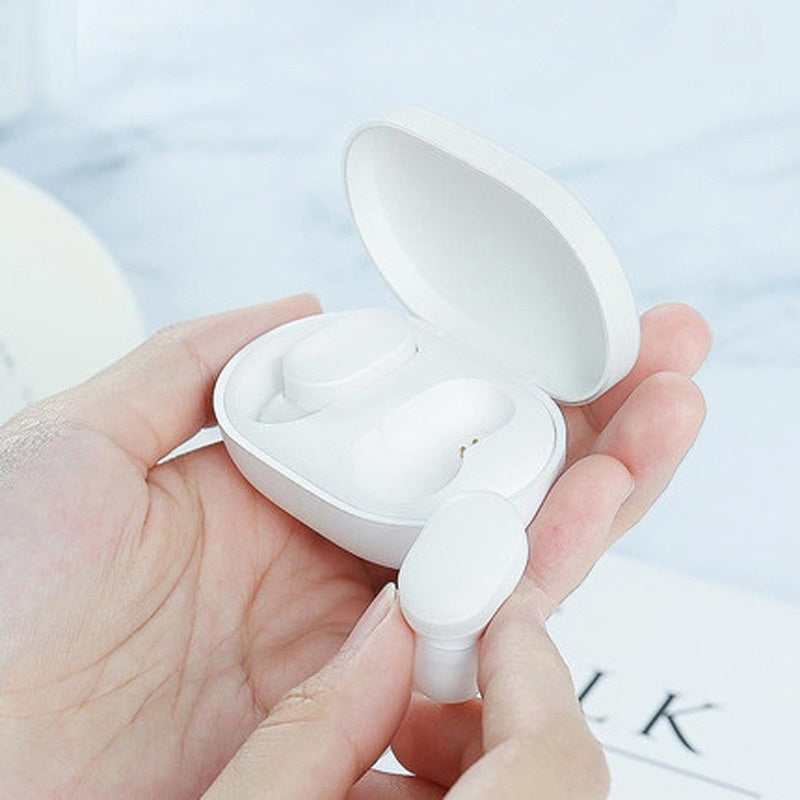 Bluetooth Earphones Wireless In-Ear Earbuds- White