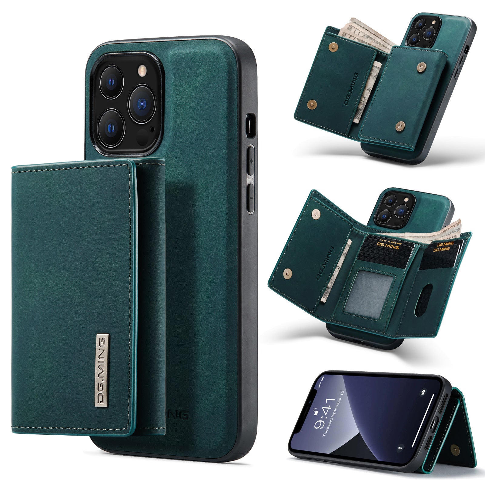 2-in-1 Wallet Protection Magnetic Phone Case