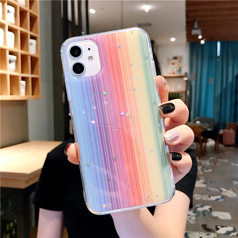Epoxy Dream Rainbow 12ProMax Phone Case