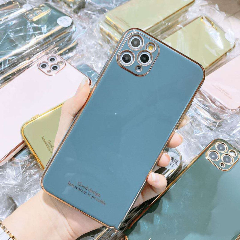 Compatible with Apple, Suitable For iPhone XS Max Electroplating Soft Phone Case