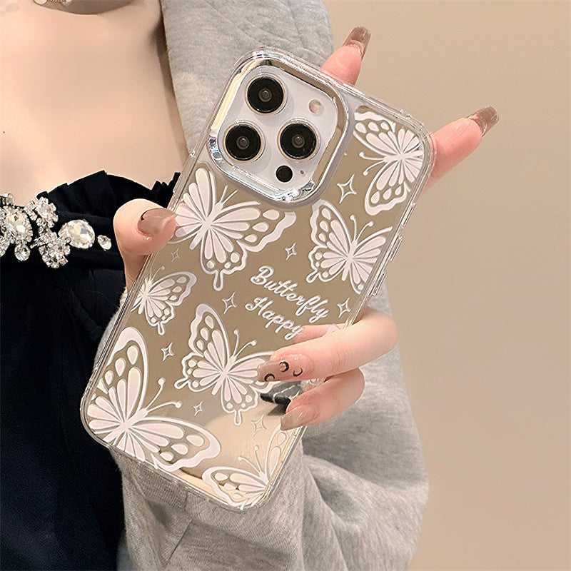 Three-in-one Mirror IPhone15 promax Phone Case