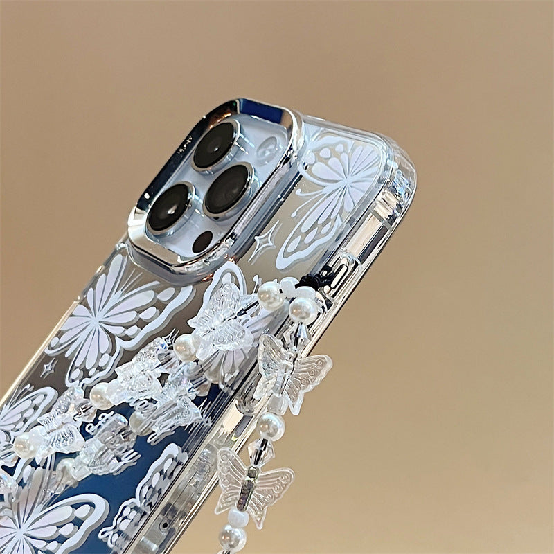 Three-in-one Mirror IPhone15 promax Phone Case