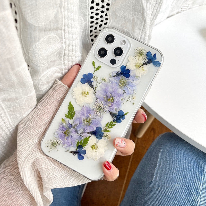 Compatible with Apple, Suitable For iPhone X Xr Flower 12 Mobile Phone Case 11 Pro Max Soft Case